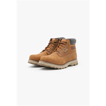 CATERPILLAR MENS WATERPROOF LACE BOOT - BROWN